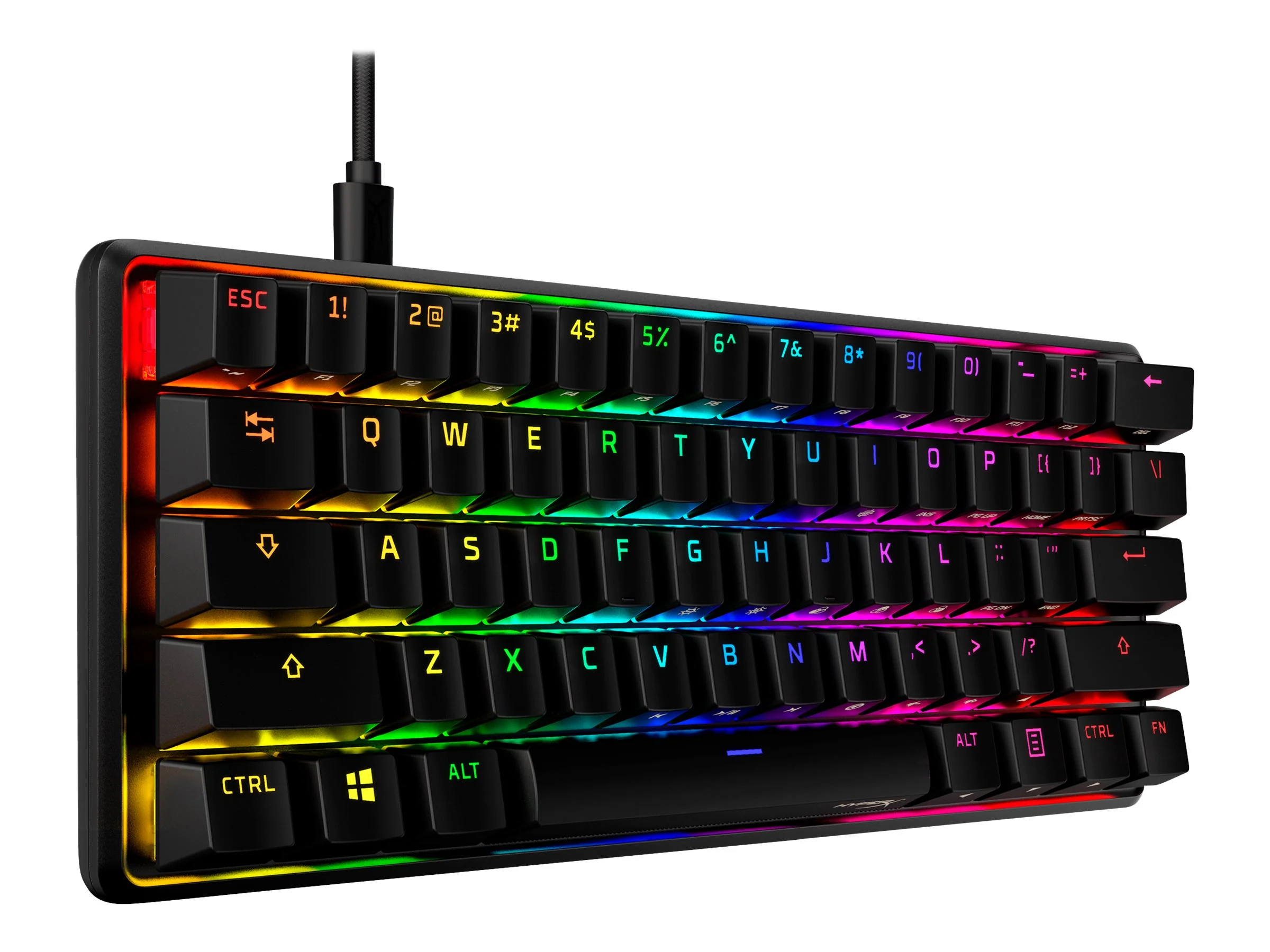 HyperX Alloy Origins 60 Tastatur Mekanisk RGB Kabling USA