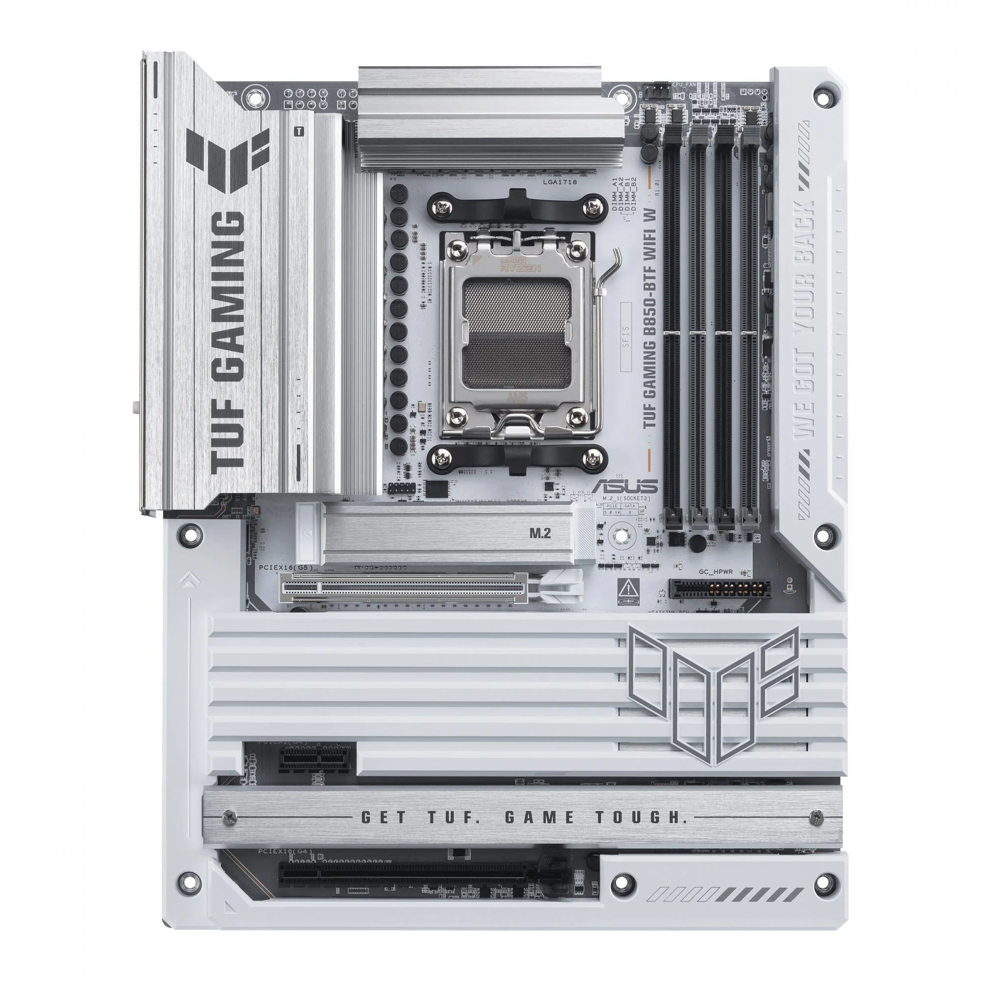 ASUS TUF GAMING B850-BTF WIFI WHITE (ATX. B850. AM5. DDR5. BTF)