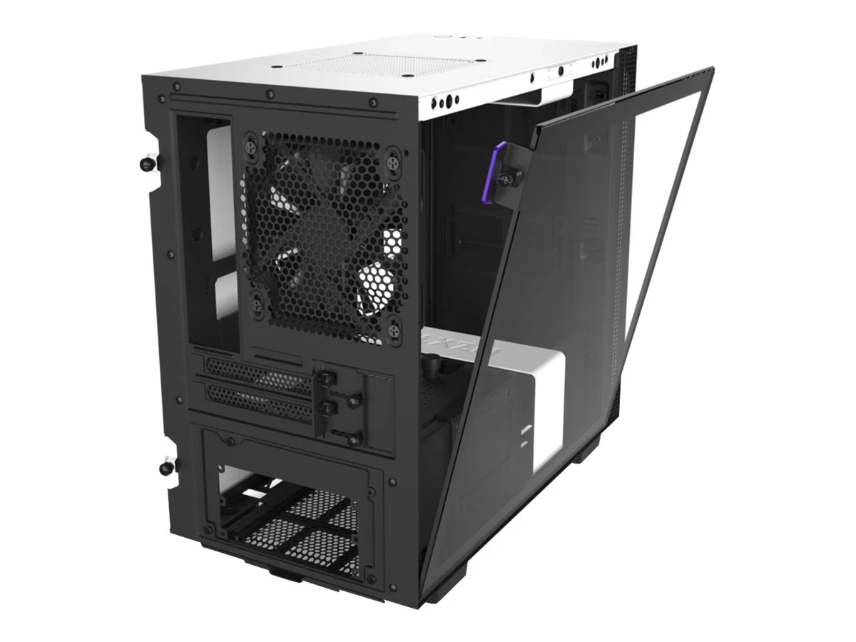 NZXT H-Serie H210 Tower Mini ITX Schwarz Weiß