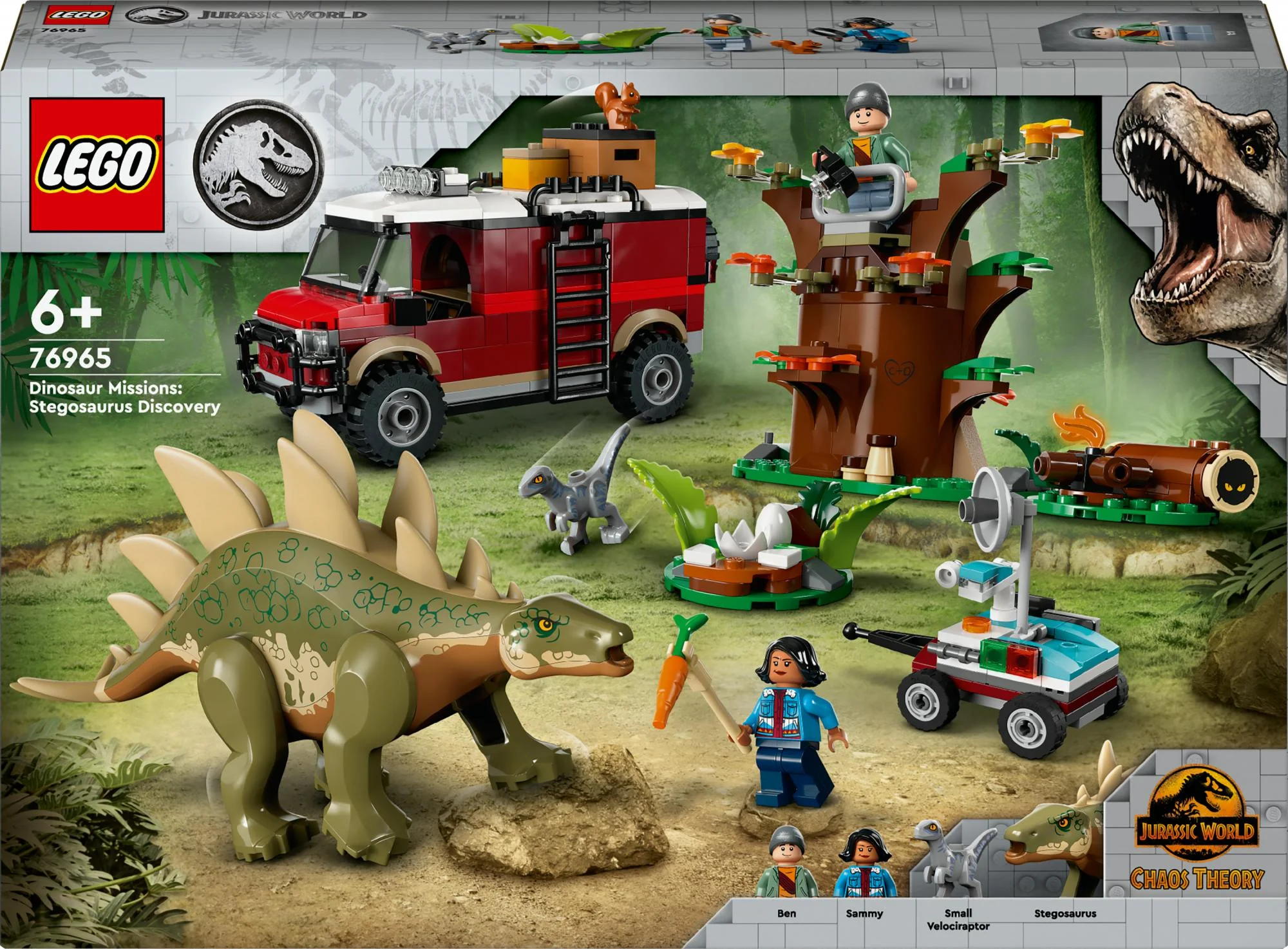 LEGO Jurassic World – Dinosaur Missioner: Stegosaurus-opdagelse