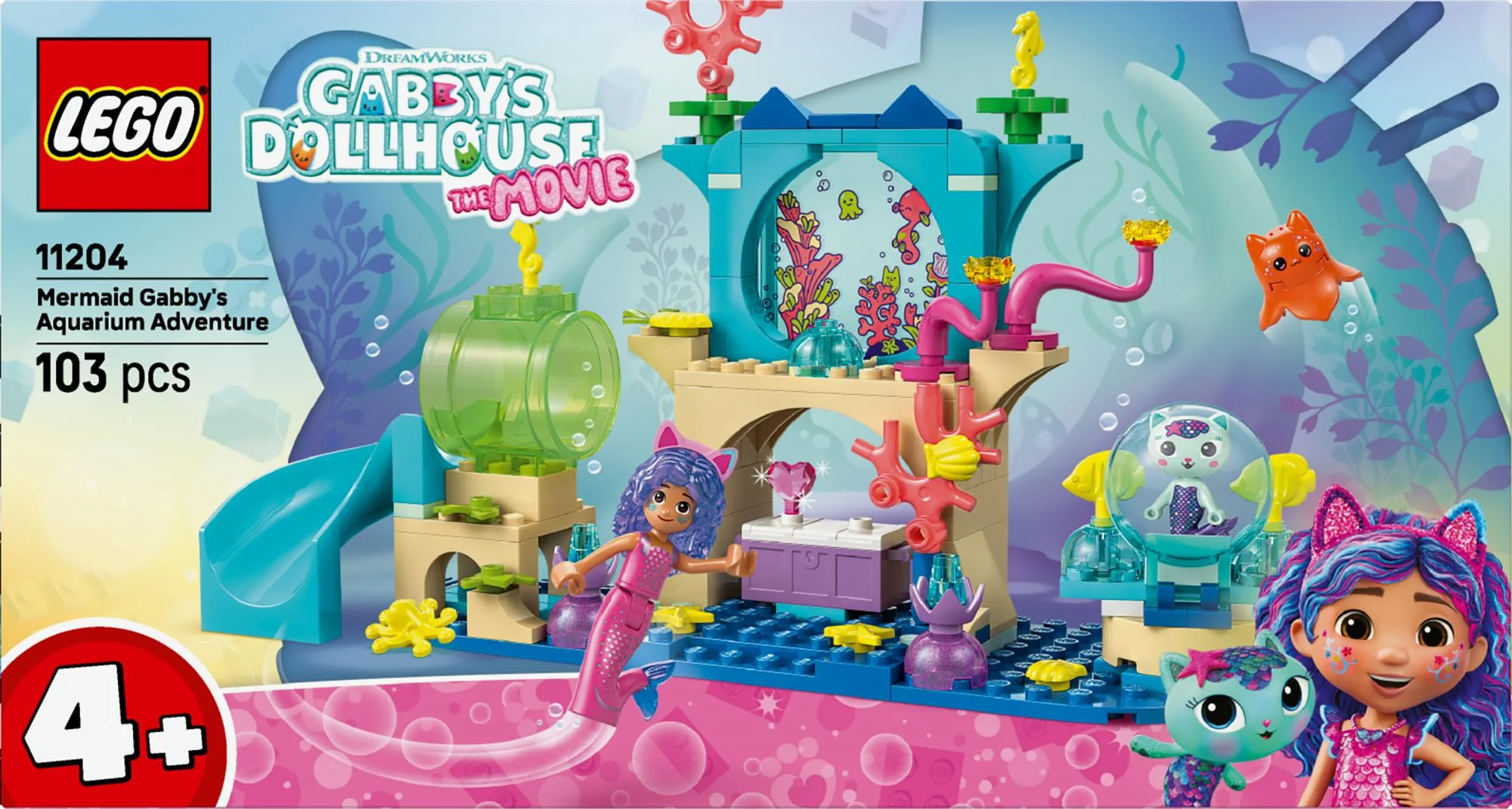 LEGO - Gabby's Dollhouse - Mermaid Gabby's Aquarium Adventure (11204)