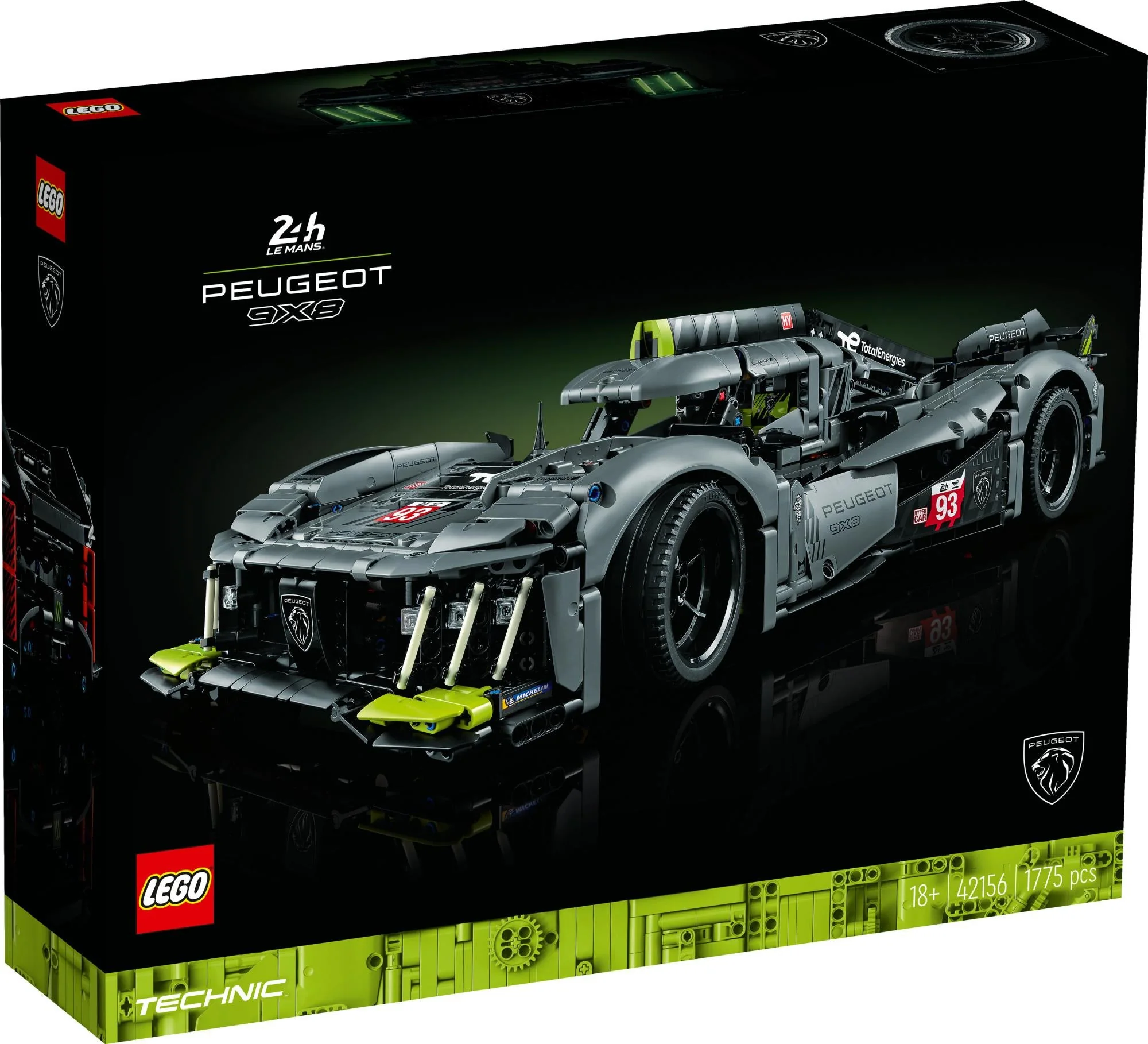 LEGO Technic – PEUGEOT 9X8 24H Le Mans Hybrid Hypercar