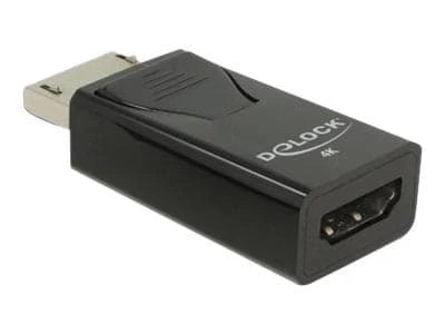 DeLOCK Videoadapter DisplayPort / HDMI Schwarz