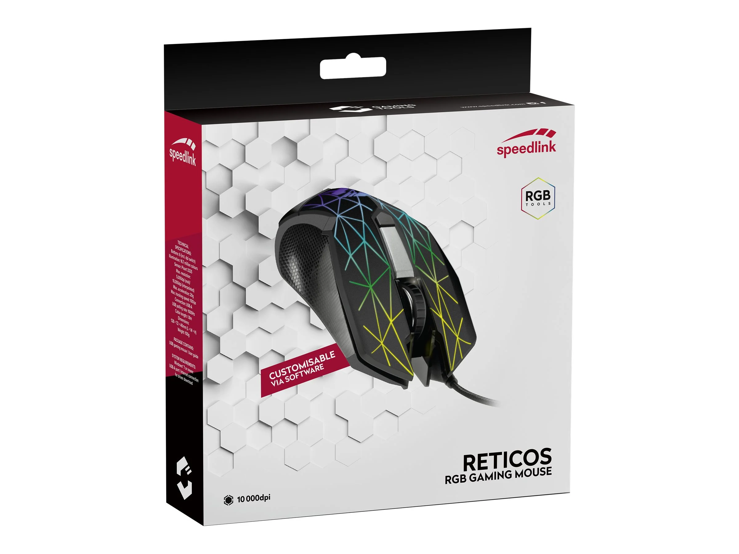 Speedlink – Reticos RGB-Gaming-Maus