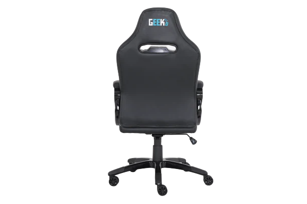 Geekd Raid Gaming-Stuhl Schwarz/Blau – PU-Leder – Bis zu 150 kg
