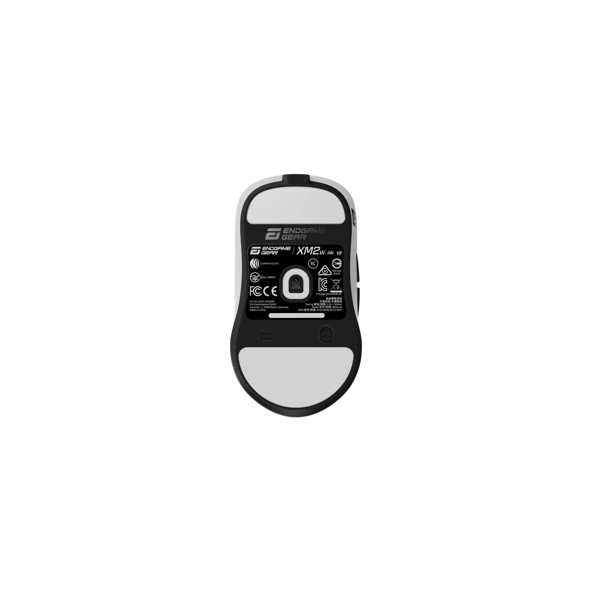 Endgame Gear XM2w 4K V2 – Trådløs Gaming Mus (Hvid)