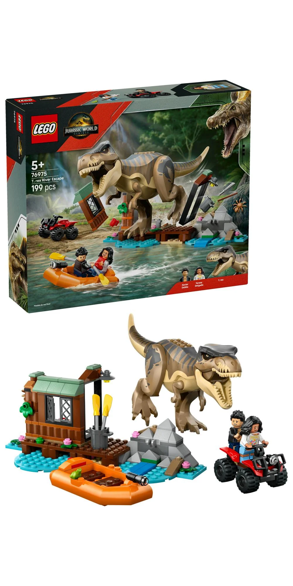 Lego - T. rex River Escape  (6533325)