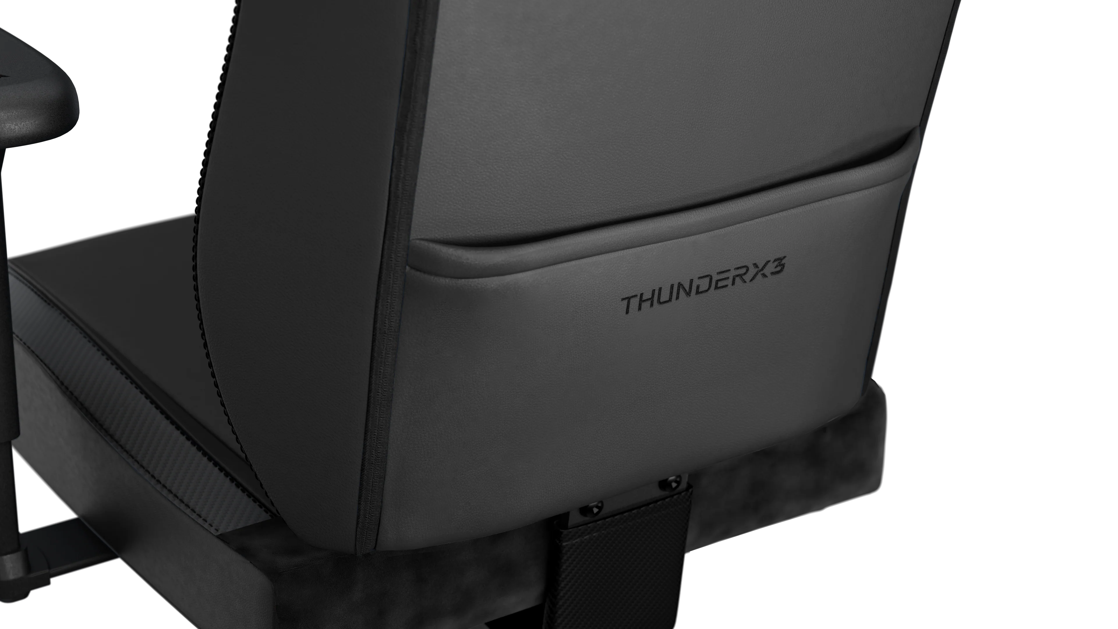 ThunderX3 TX3 SOLO – Modern Black Kontorstol med SYNC4 og 6D Justering (125 kg max)