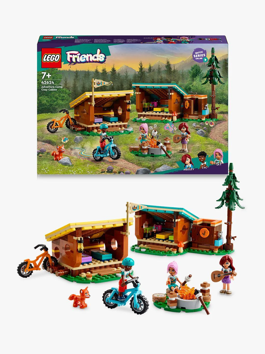 LEGO Friends – Eventyrlejrens Hyggehytter