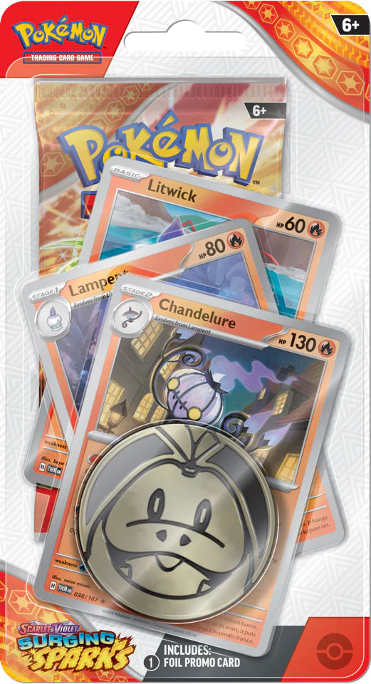 Pokemon - SV8 Surging Sparks Premium Checklane (POK85948)