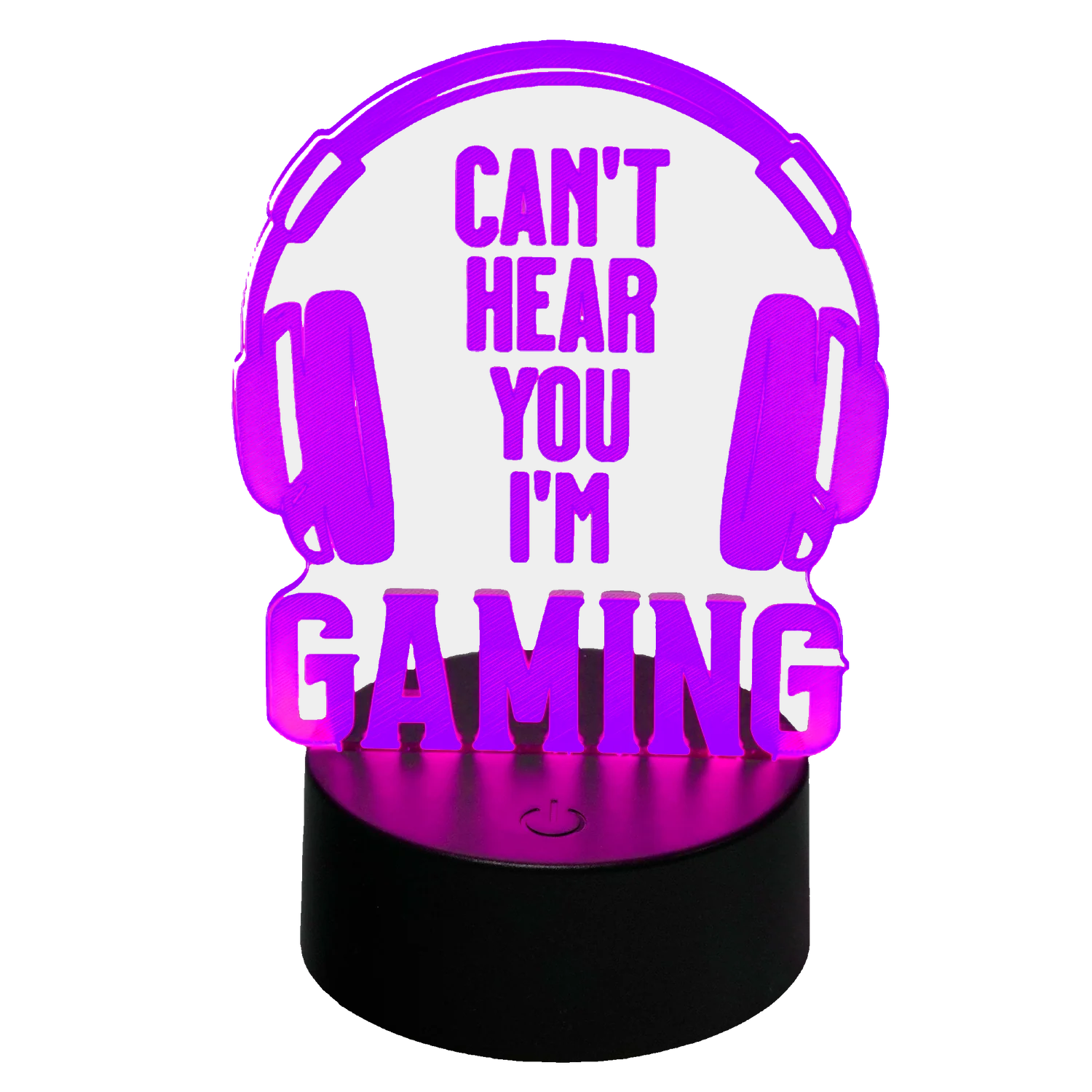 Geekd Gaming 3D-Lampe – ich kann dich nicht hören