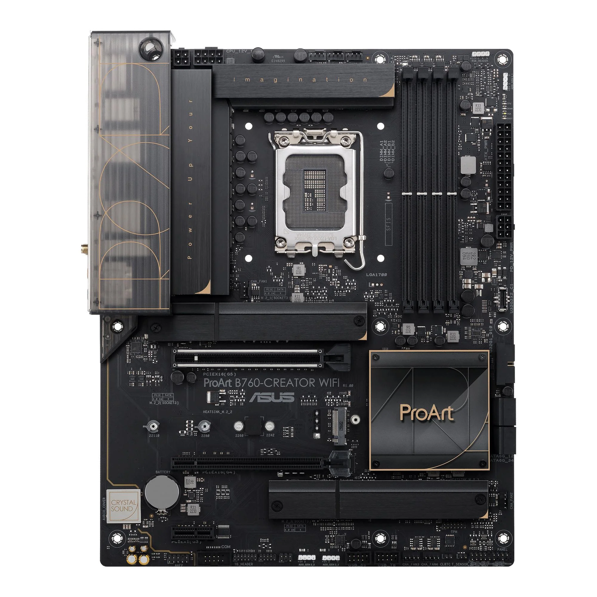 ASUS ProArt B760-CREATOR WIFI (ATX. B760. LGA 1700. DDR5)