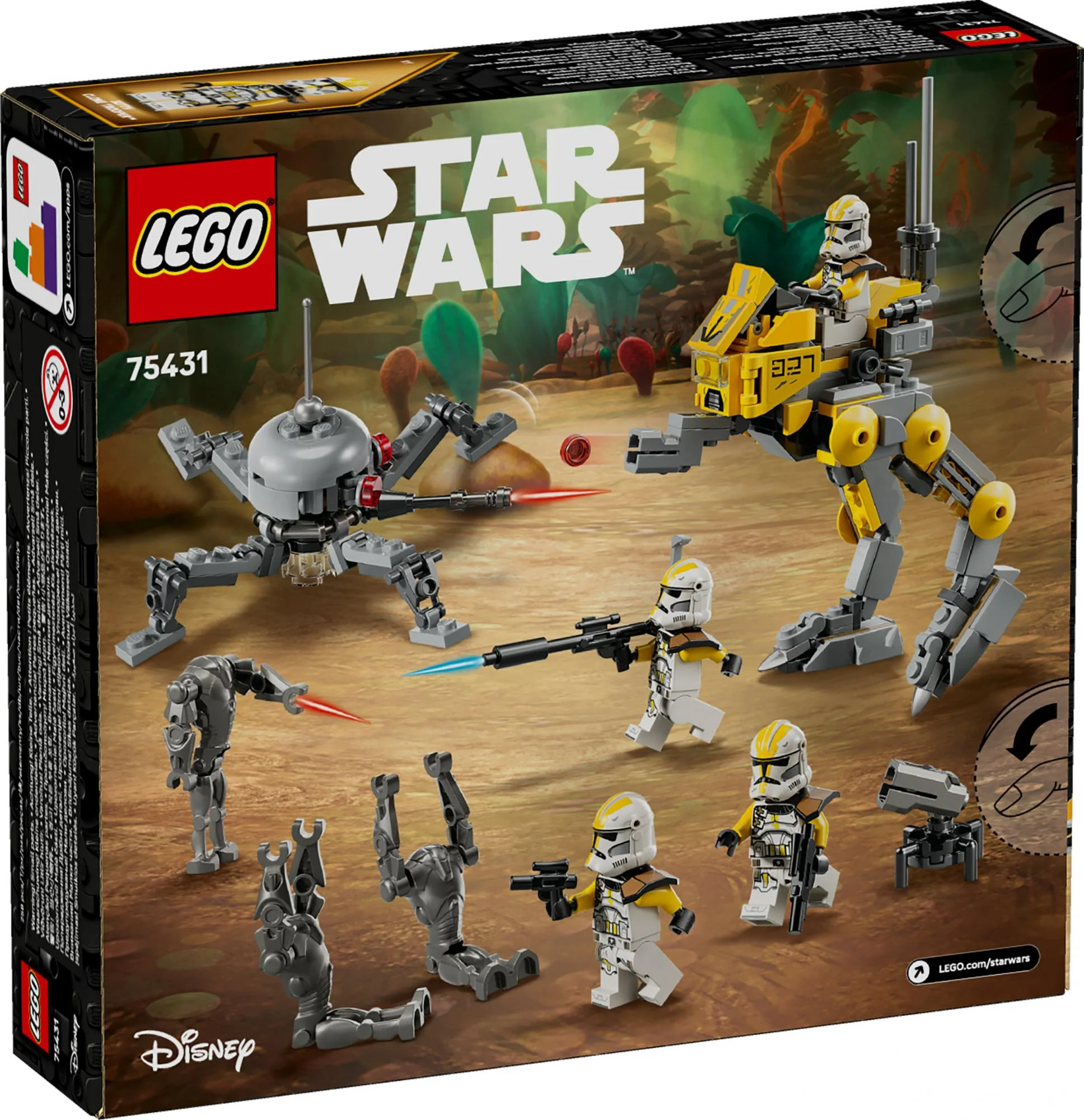 LEGO Star Wars™ – 327th Star Corps Clone Troopers™ Battle Pack