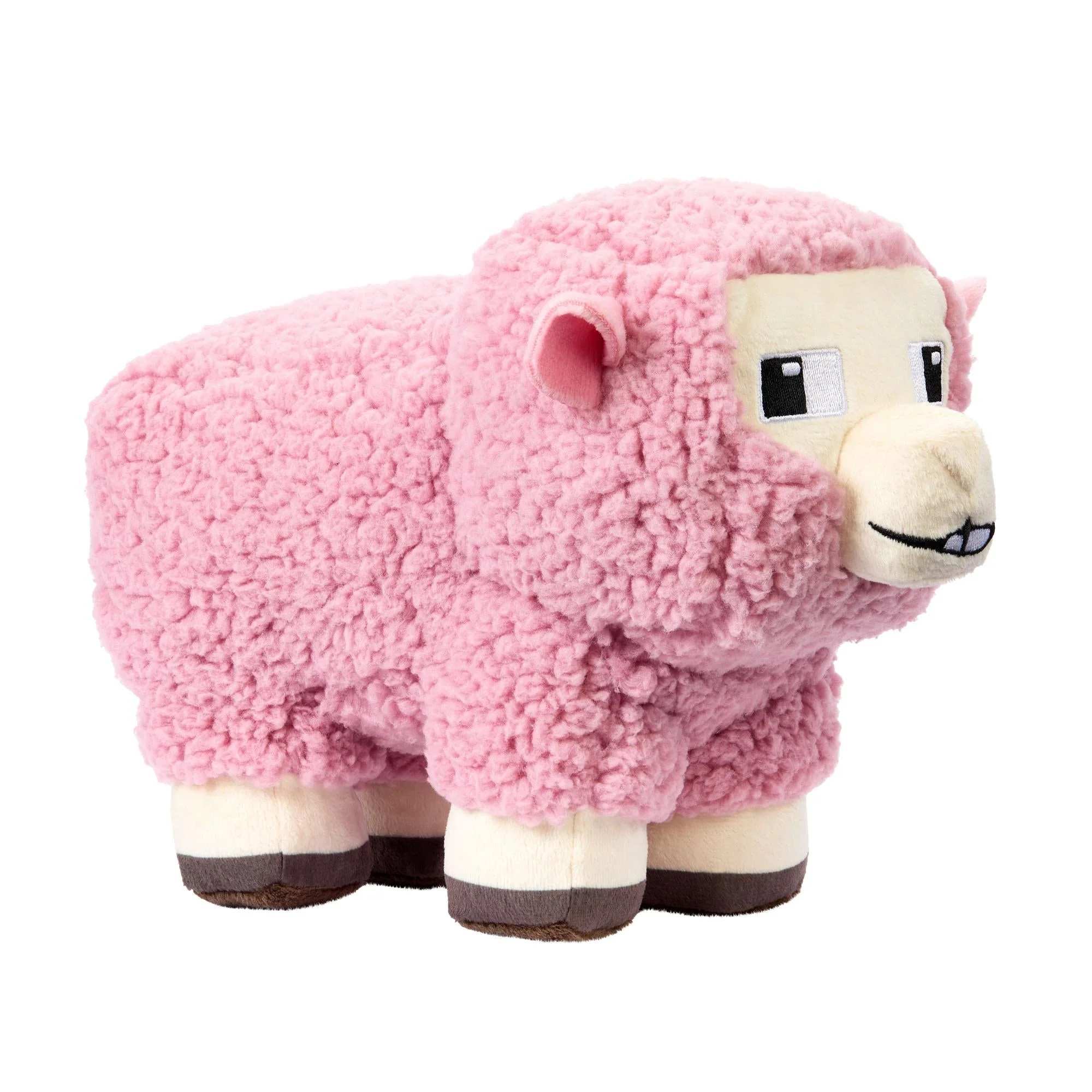 Minecraft - Pink Sheep Plysbamse