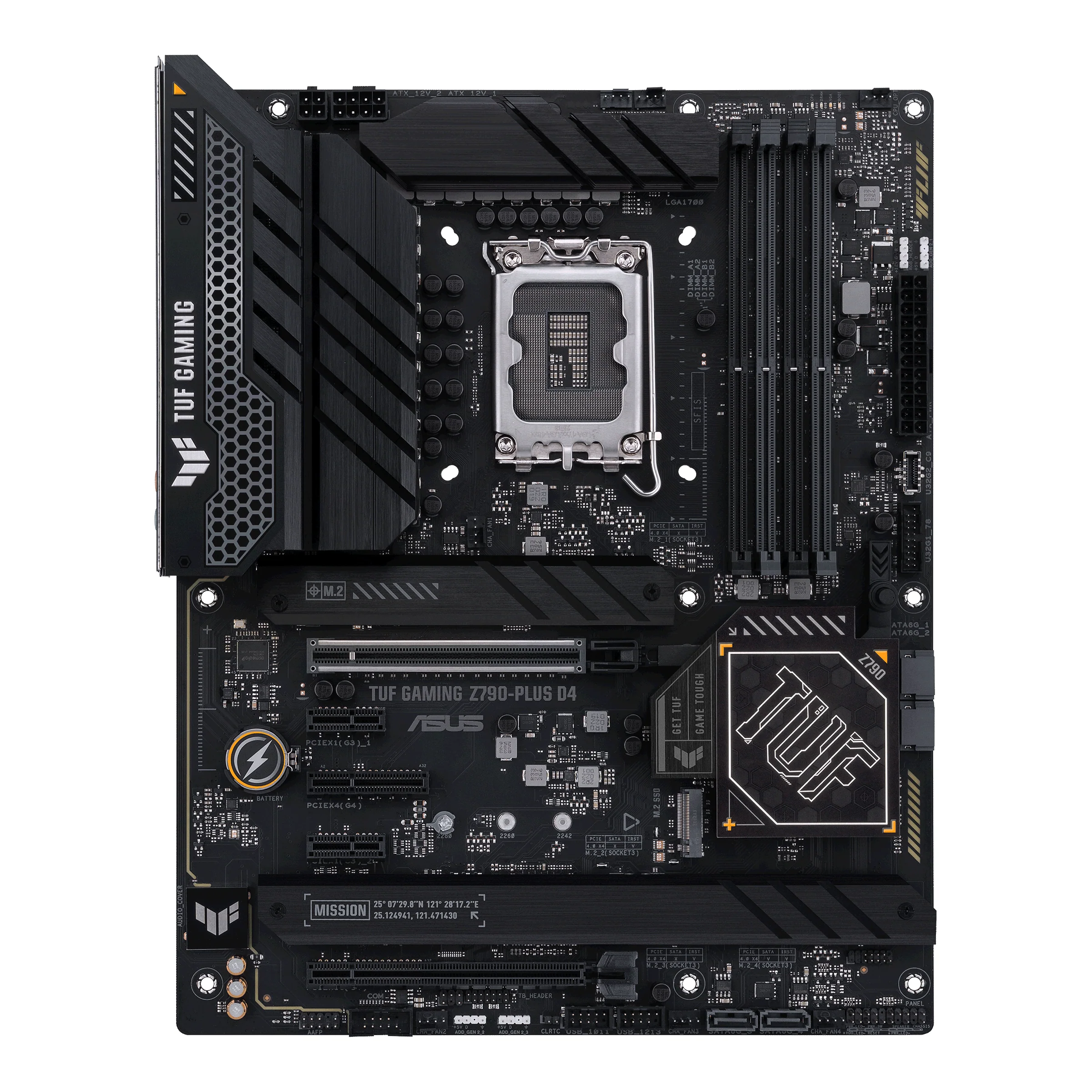 ASUS TUF GAMING Z790-PLUS D4 (ATX. Z790. LGA 1700. DDR4)