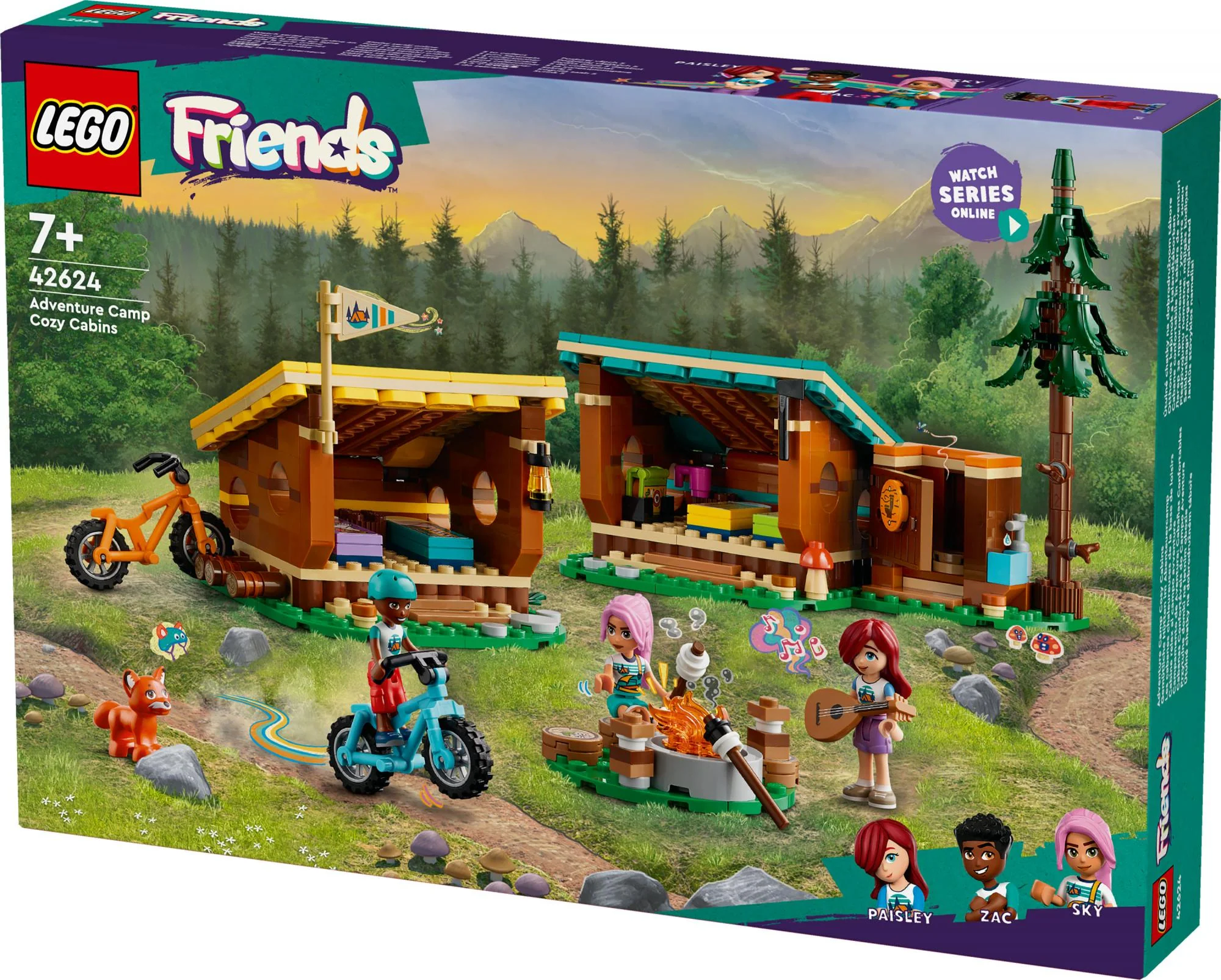 LEGO Friends – Eventyrlejrens Hyggehytter