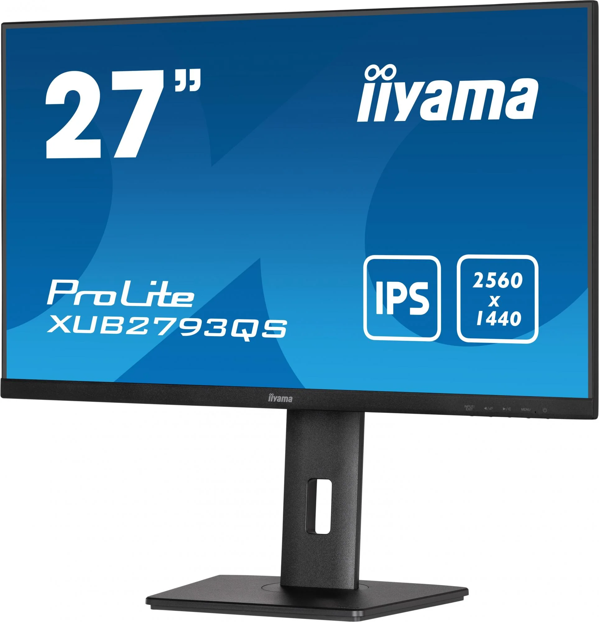 iiyama ProLite XUB2793QS-B1 27 2560 x 1440 (2K) HDMI DisplayPort 75Hz Pivot Skærm