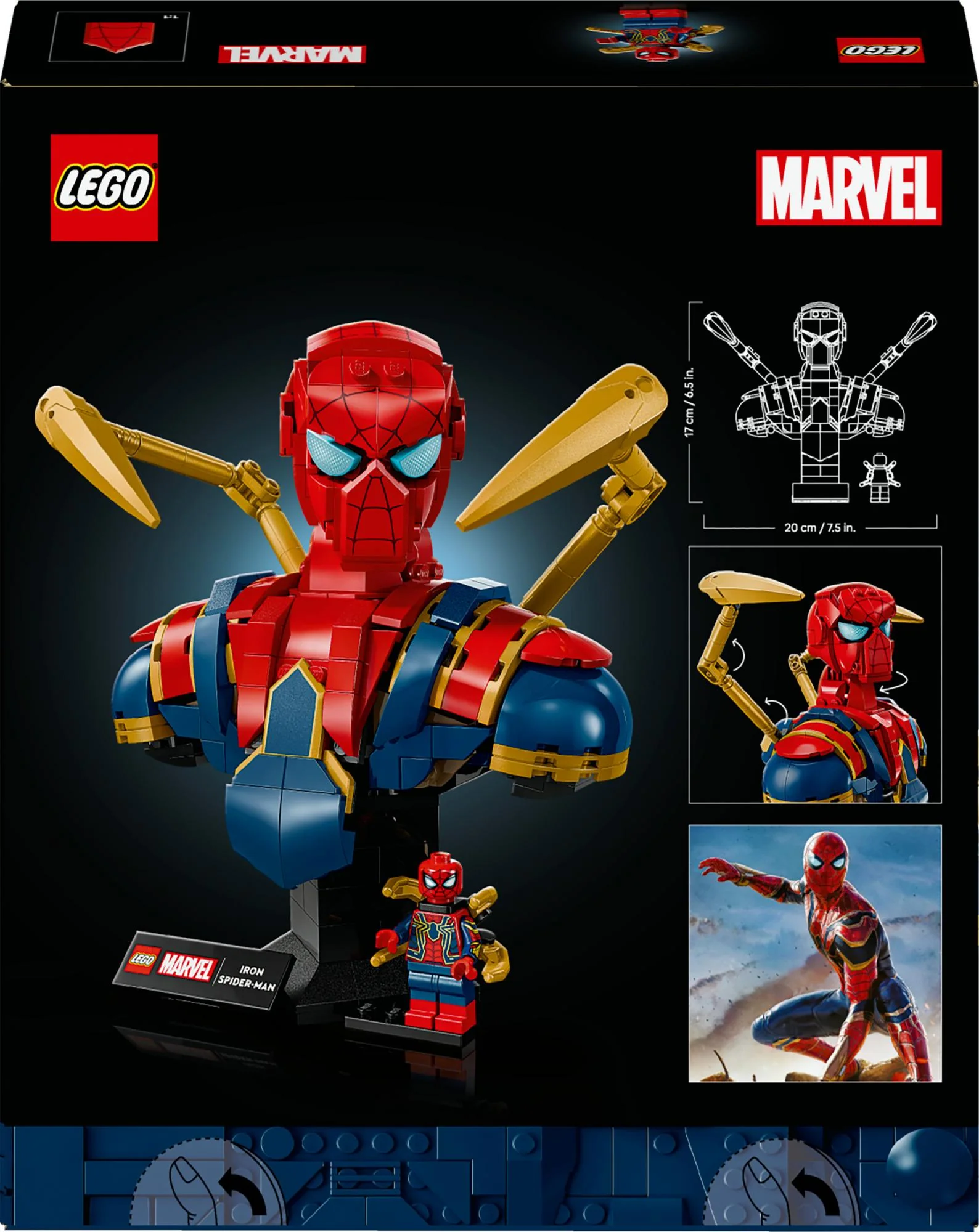 LEGO - Super Heroes - Iron Spider-Man Bust (76326)