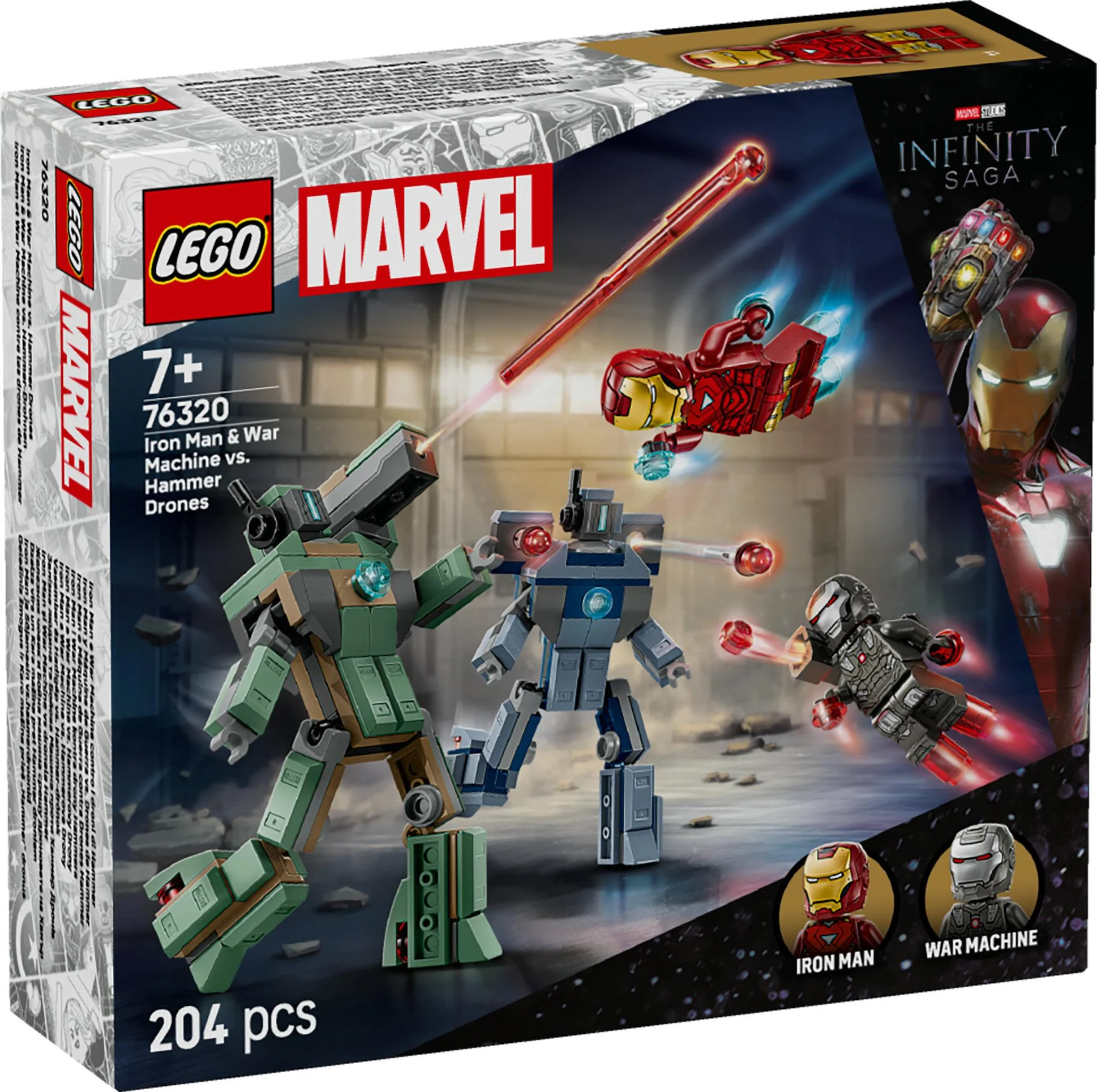LEGO Super Heroes – Iron Man & War Machine vs. Hammer Drones