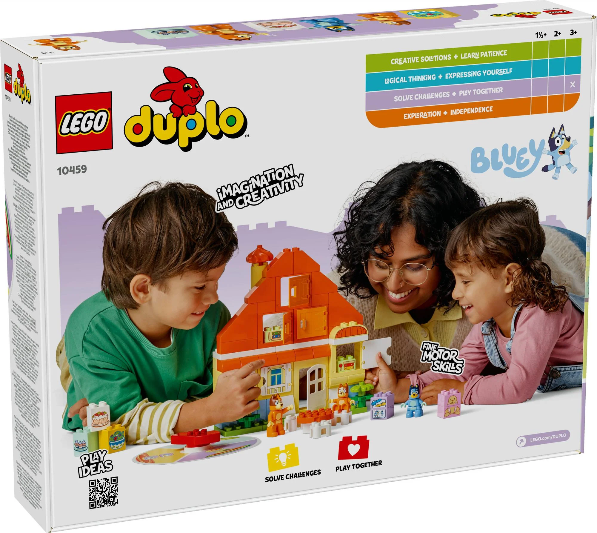 LEGO DUPLO Bluey – Blueys Familiehus med Hukommelsesspil