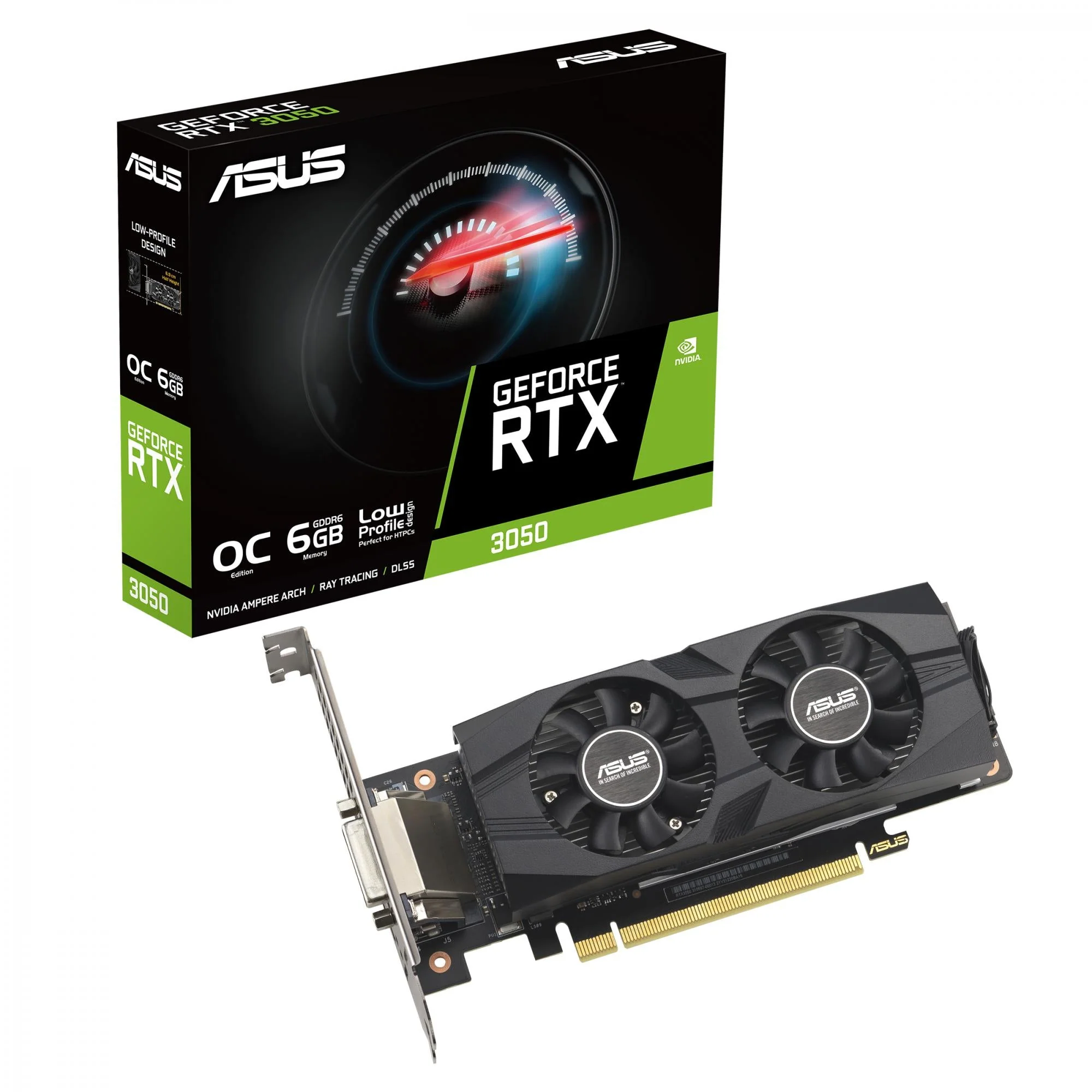 ASUS GeForce RTX 3050 6GB Low-Profile OC