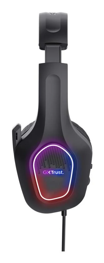 TRUST GXT416 ZIROX LED HEADSET - SORT