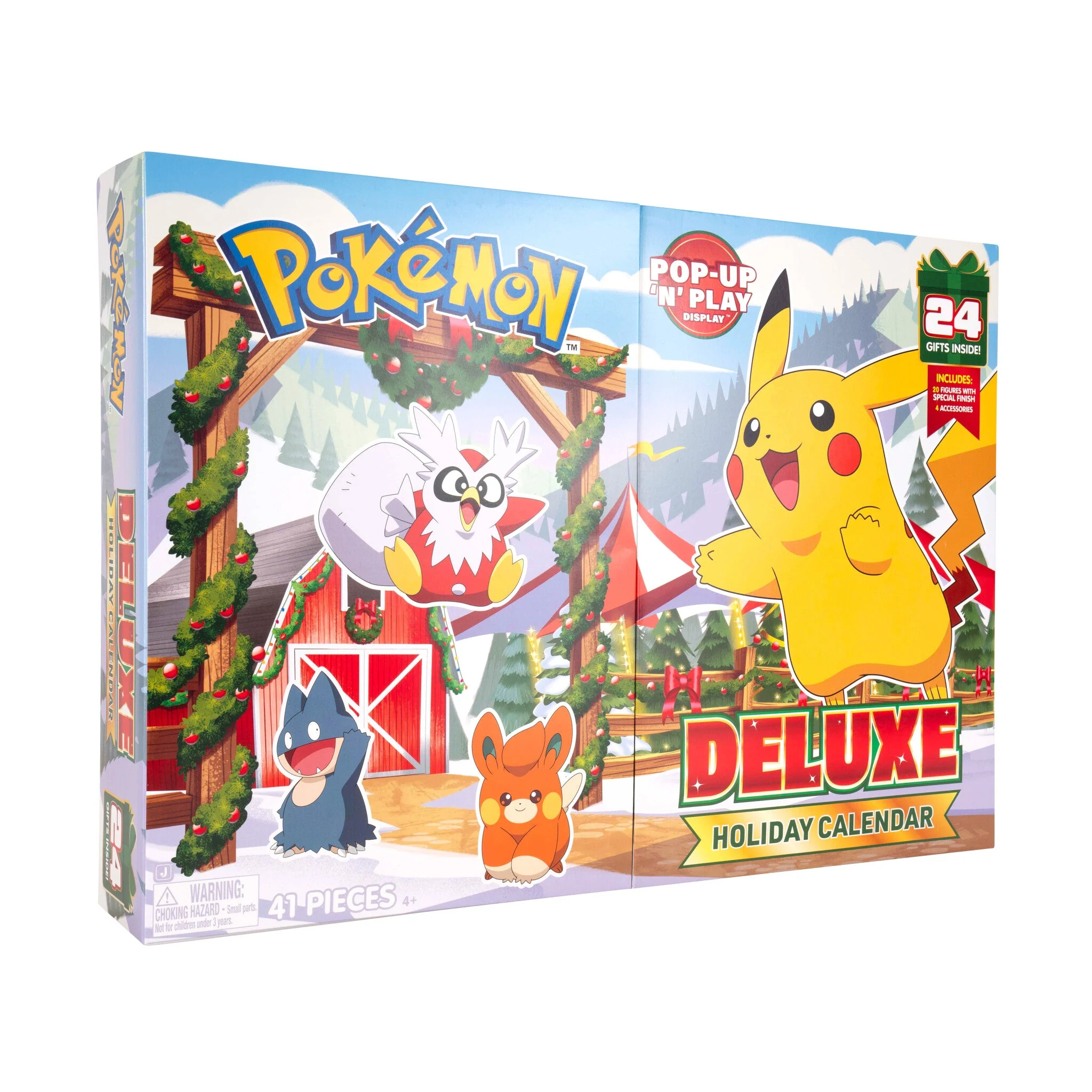 Pokémon Deluxe Julekalender 2025 – 24 Overraskelser for Trænere