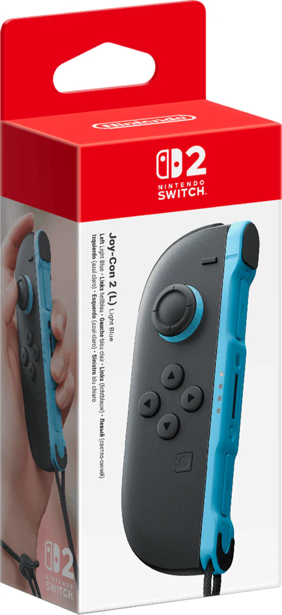Nintendo Switch 2 Joy-Con 2 venstre Lyse blå