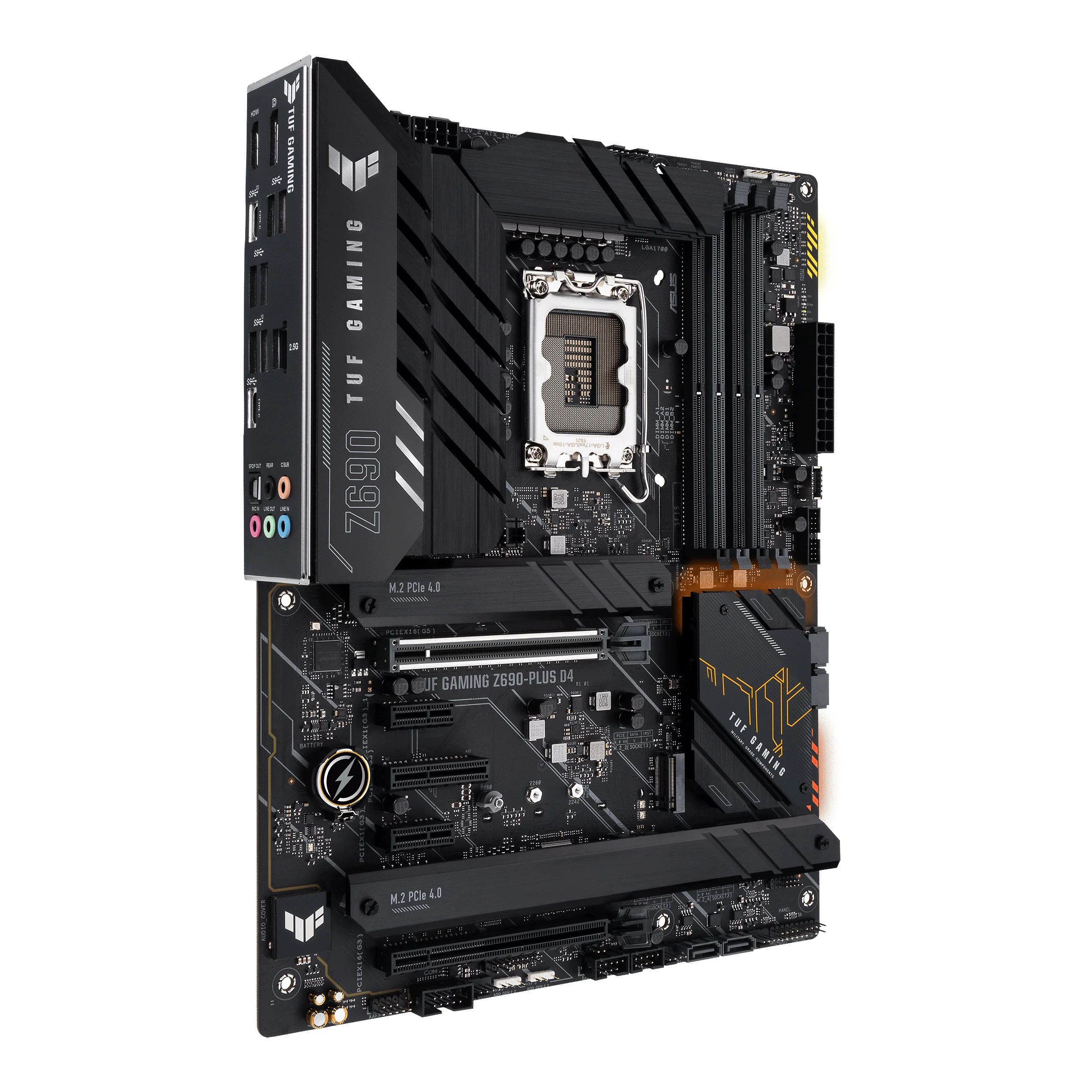 ASUS TUF GAMING Z690-PLUS D4 (ATX. Z690. LGA 1700. DDR4)