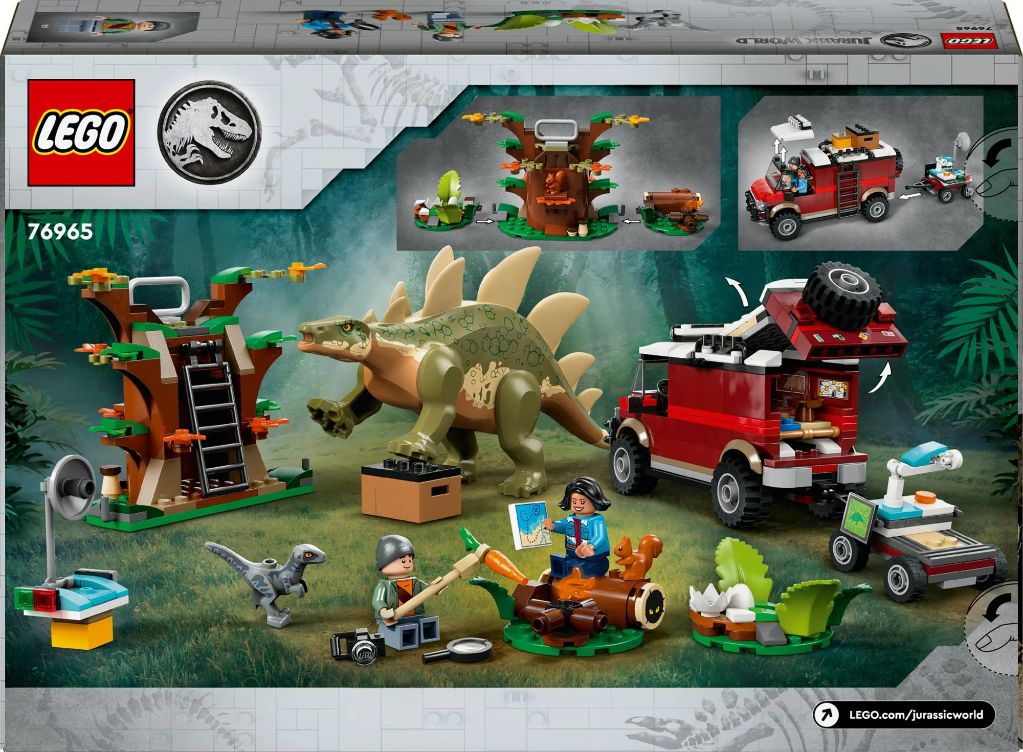 LEGO Jurassic World – Dinosaur Missioner: Stegosaurus-opdagelse