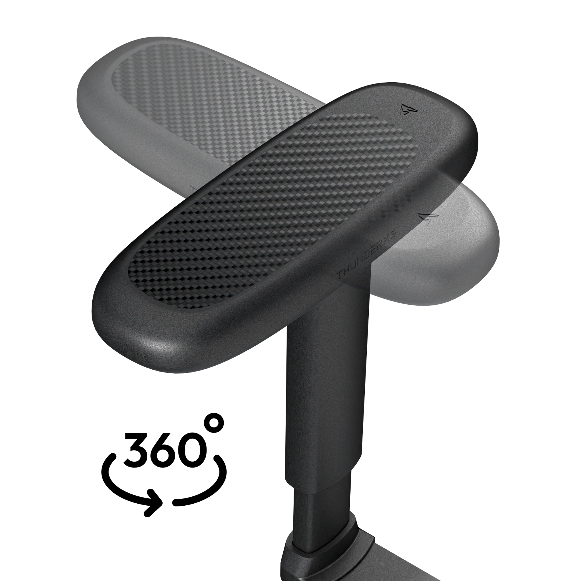 ThunderX3 TX3 SOLO – Loft Air Dark Grey Kontorstol med SYNC4 og 6D Justering (125 kg max)