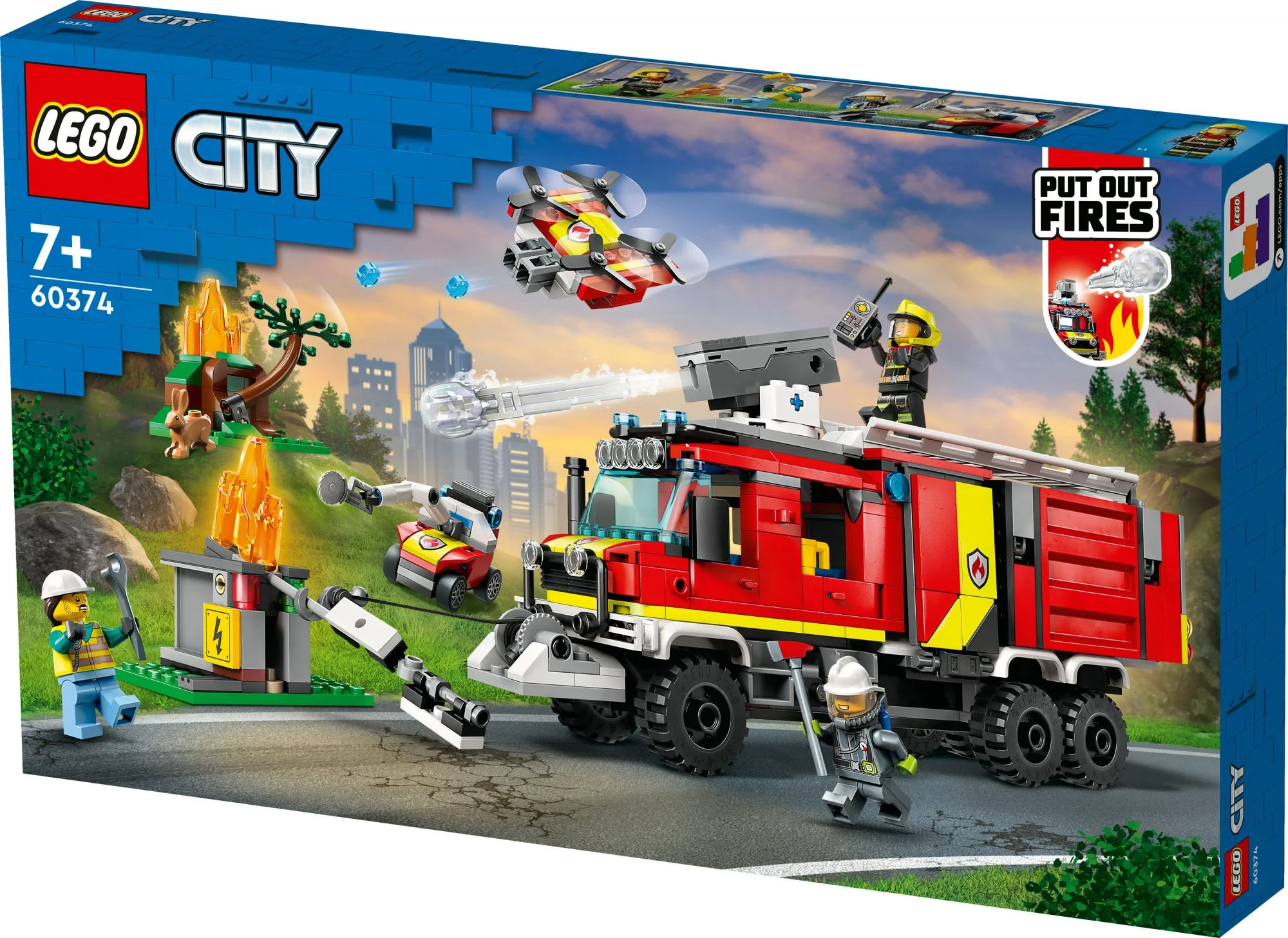 LEGO 60374 City Fire Brigade Command Vehicle