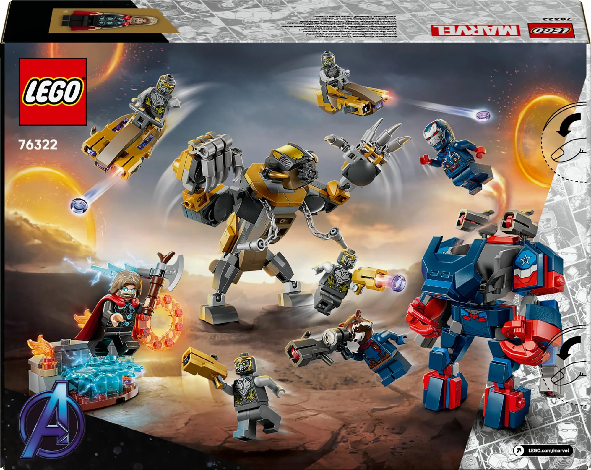LEGO Super Heroes – Avengers: Endgame Thor vs. Chitauri