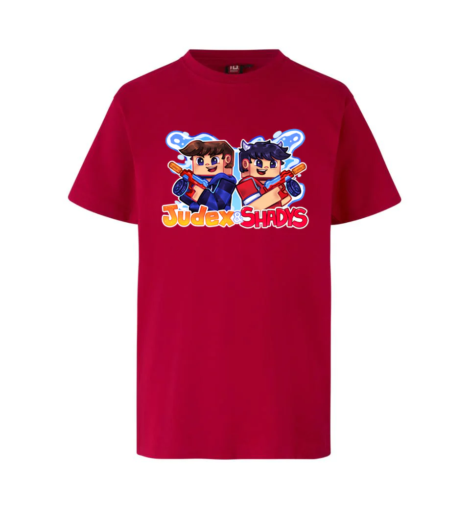 Judex x Shadys Vandpistol Tee - Rød