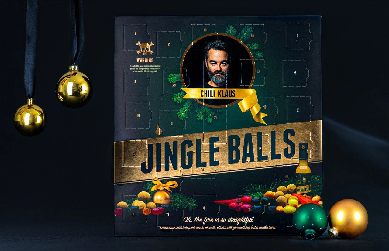 Chili Klaus – Jingle Balls Black & Gold Julekalender 2025