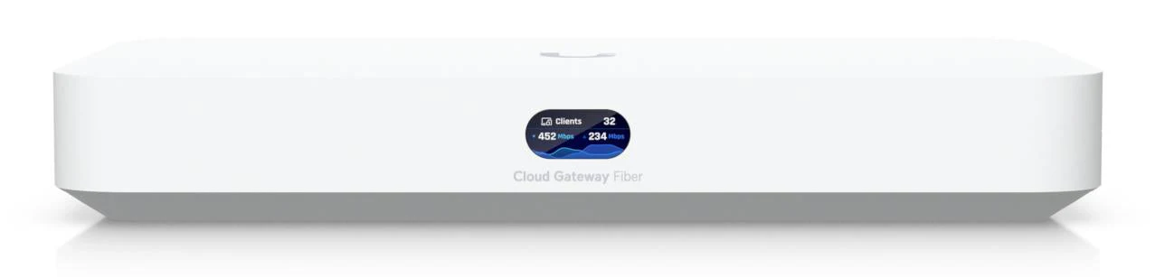 Ubiquiti Unifi Cloud Gateway Fiber - Hvid